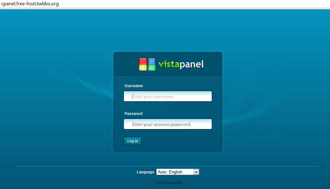Vista Panel