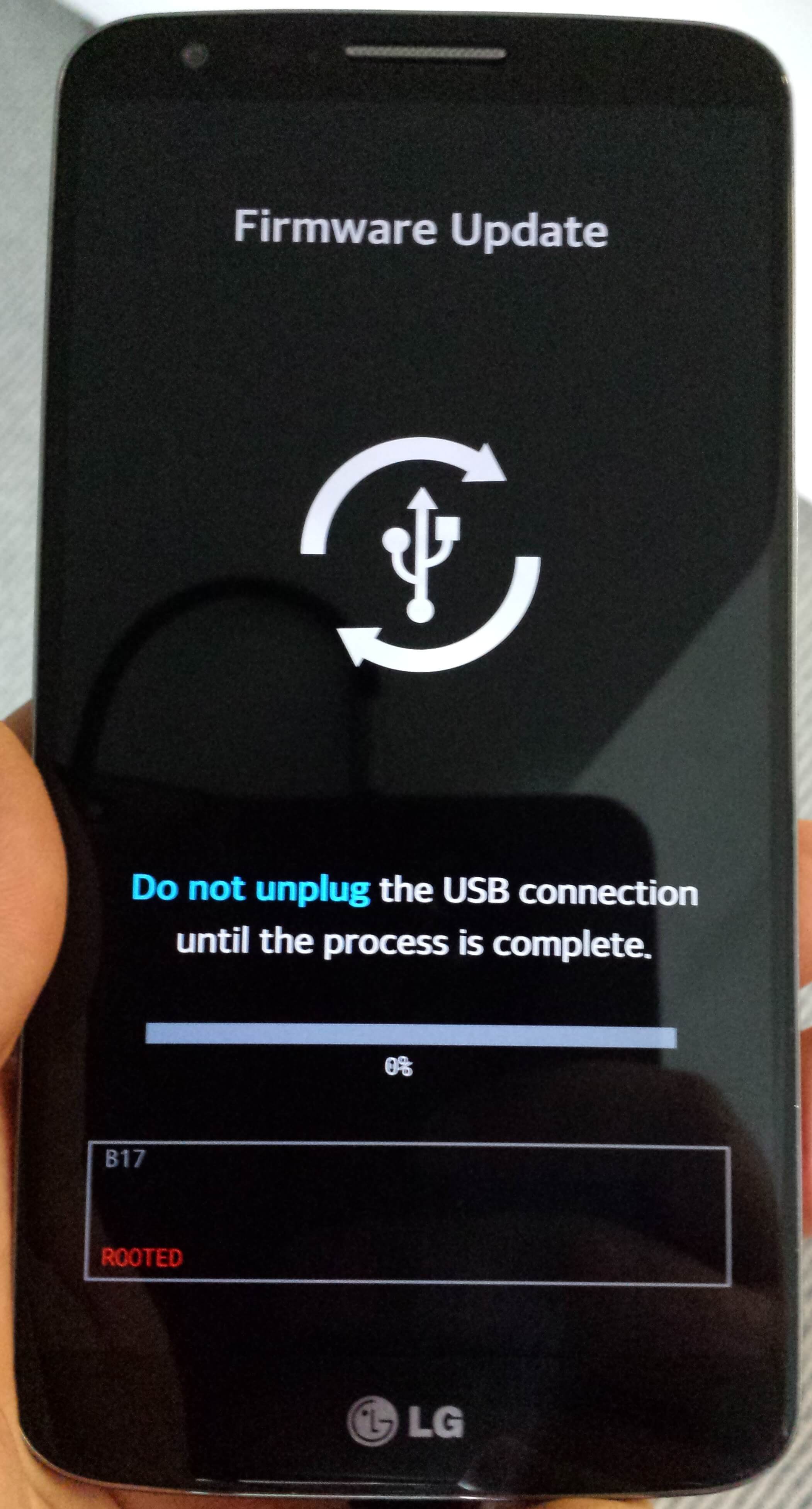 Lg Firmware Update Do Not Unplug The Usb Connection